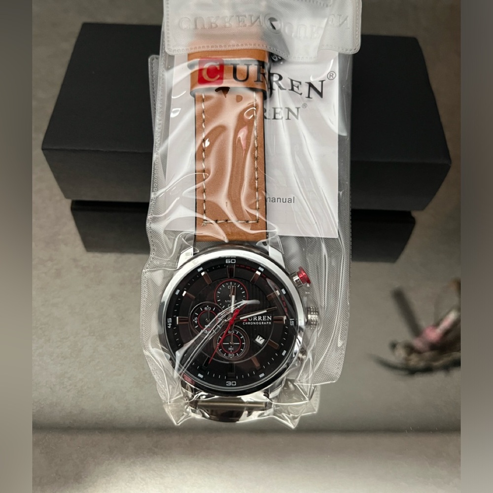 NIB Curren 8291 Men’s Quartz Watch